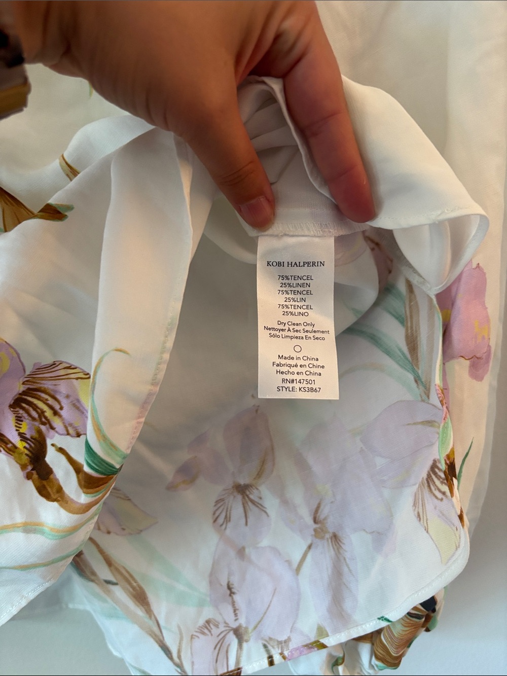 Kobi Halperin Floral Blouse - Picture 7 of 8